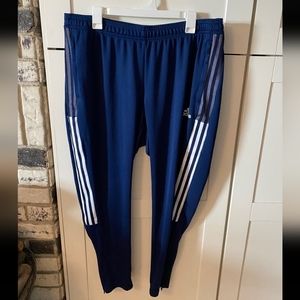 Brand new blue Adidas joggers/track pants, xl